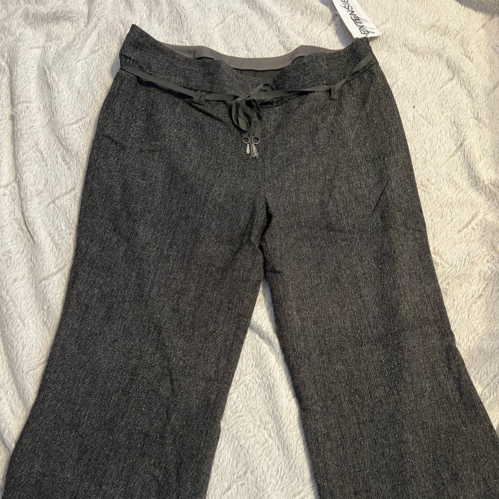 NWT Peter Nygard Wool Blend Capri Size 14